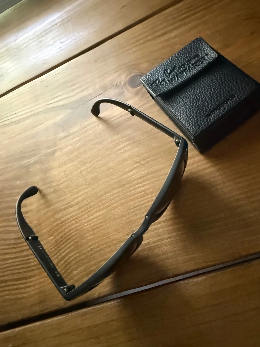 Ray-Ban Folding Wayfarer Sunglasses RB4105 Matte Black